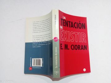 portada La Tentacion de Existir (in Spanish)