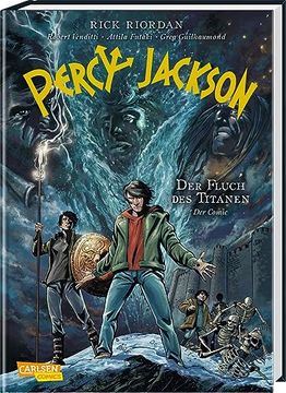 portada Percy Jackson (Comic) 03: Der Fluch des Titanen (en Alemán)