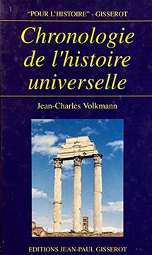 portada Chronologie de L'histoire Universelle