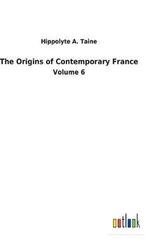 portada The Origins of Contemporary France