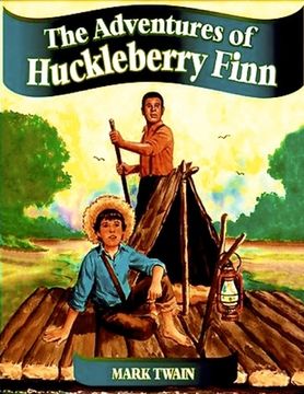 portada The Adventures Of Huckleberry Finn (en Inglés)
