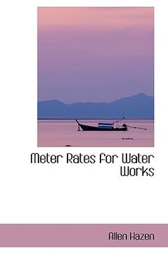 portada meter rates for water works (en Inglés)
