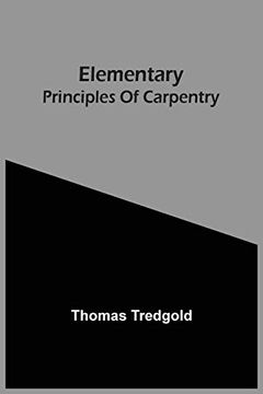 portada Elementary Principles of Carpentry (en Inglés)