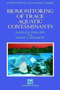 portada biomonitoring of trace aquatic contaminants (en Inglés)