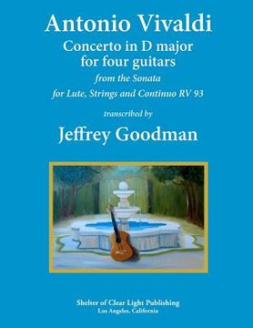 portada antonio vivaldi concerto in d major for four guitars (in English)