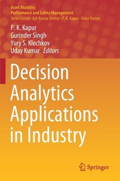 portada Decision Analytics Applications in Industry (en Inglés)