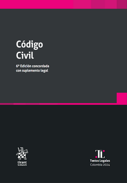 portada Código Civil 6ª Edición concordada con suplemento legal