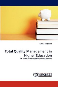 portada total quality management in higher education (en Inglés)