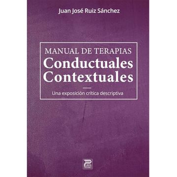 portada Manual de Terapias Conductual-Contextuales (in Spanish)
