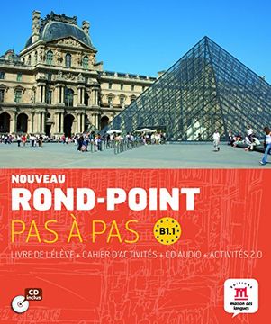 portada Nouveau Rond-Point pas a pas B1. 1 sin Curso Bachillerato Frances Frances (en Francés)