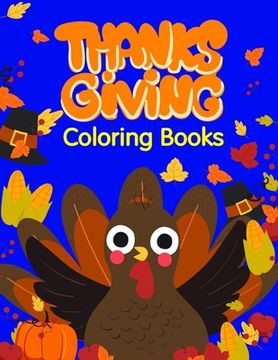 portada Thanksgiving Coloring Books: Coloring Pages with Funny Animals, Adorable and Hilarious Scenes from variety pets (en Inglés)