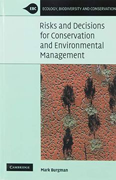 portada Risks and Decisions for Conservation and Environmental Management Paperback (Ecology, Biodiversity and Conservation) (en Inglés)