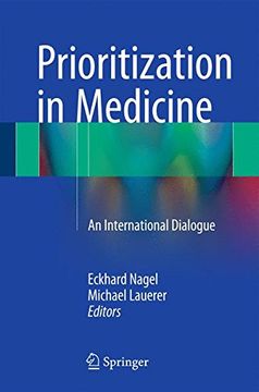 portada Prioritization in Medicine: An International Dialogue (en Inglés)