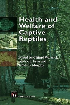 portada health and welfare of captive reptiles (en Inglés)