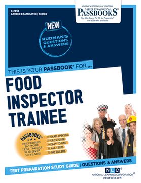 portada Food Inspector Trainee (C-2998): Passbooks Study Guide Volume 2998