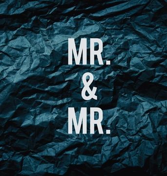 portada Mr. & Mr. Wedding Guest Book (en Inglés)