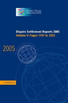 portada dispute settlement reports 2005