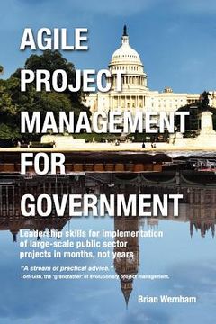 portada agile project management for government (en Inglés)