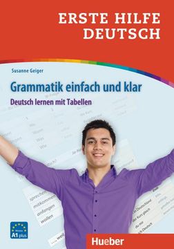 portada Erste Hilfe Deutsch Grammatik Einfach und Klar: Deutsch Lernen mit Tabellen / Buch (in German)