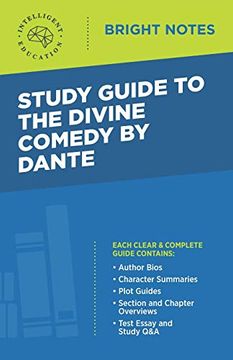 portada Study Guide to the Divine Comedy by Dante (Bright Notes) (in English)