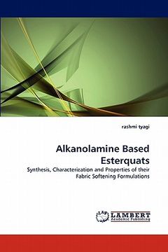 portada alkanolamine based esterquats (en Inglés)