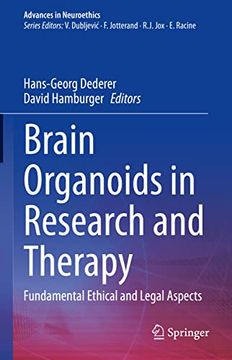 portada Brain Organoids in Research and Therapy: Fundamental Ethical and Legal Aspects (in English)