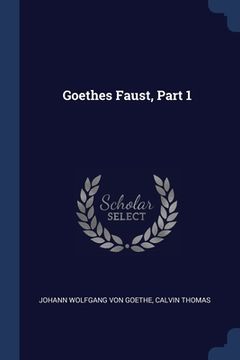 portada Goethes Faust, Part 1