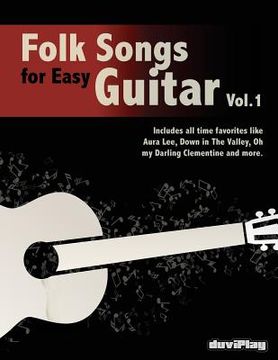 portada Folk Songs for Easy Guitar. Vol 1. (en Inglés)