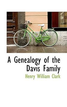 portada a genealogy of the davis family