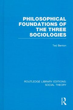portada Philosophical Foundations of the Three Sociologies (en Inglés)