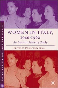 portada women in italy, 1945-1960: an interdisciplinary study (en Inglés)