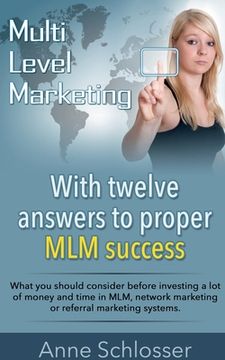 portada With twelve answers to proper MLM success (en Inglés)