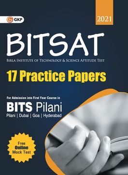 portada Bitsat 2021 17 Practice Papers (en Inglés)