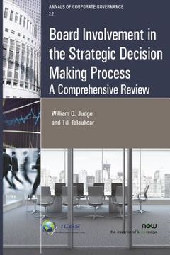 portada Board Involvement in the Strategic Decision Making Process: A Comprehensive Review