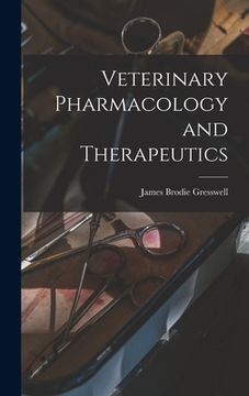 portada Veterinary Pharmacology and Therapeutics (en Inglés)