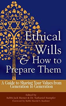 portada Ethical Wills & how to Prepare Them: A Guide to Sharing Your Values From Generation to Generation (en Inglés)