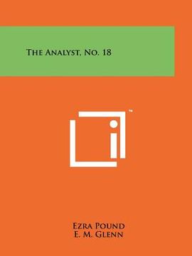 portada the analyst, no. 18 (en Inglés)