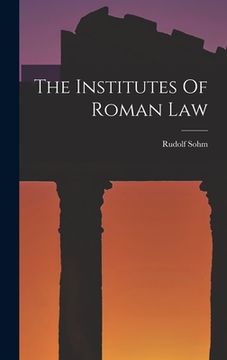 portada The Institutes Of Roman Law