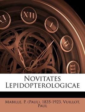 portada Novitates Lepidopterologicae (en Francés)