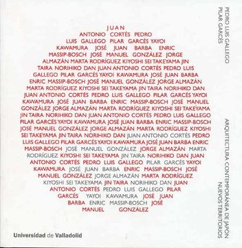 portada Arquitectura Contemporánea de Japón. Nuevos Territorios (in Spanish)