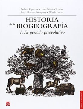 portada Historia de la Biogeografia 1 el Periodo Preevolutivo (in Spanish)