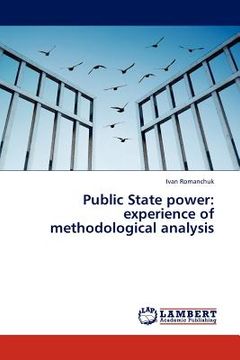 portada public state power: experience of methodological analysis (en Inglés)
