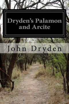 portada Dryden's Palamon and Arcite (en Inglés)