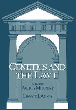 portada Genetics and the Law II (en Inglés)