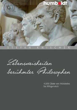 portada Lebensweisheiten berühmter Philosophen (en Alemán)