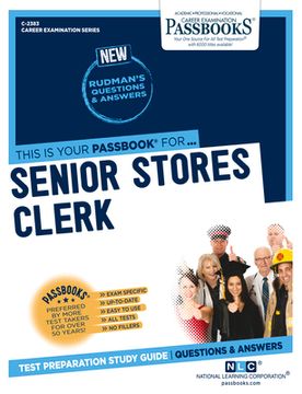 portada Senior Stores Clerk (C-2383): Passbooks Study Guide Volume 2383 (en Inglés)