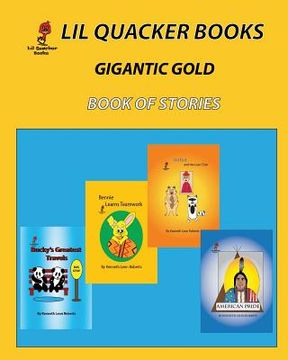portada Gigantic Gold Book of Stories (en Inglés)
