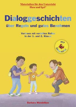 portada Dialoggeschichten Über Regeln und Gutes Benehmen / Silbenhilfe (en Alemán)