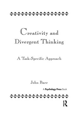 portada Creativity and Divergent Thinking: A Task-Specific Approach