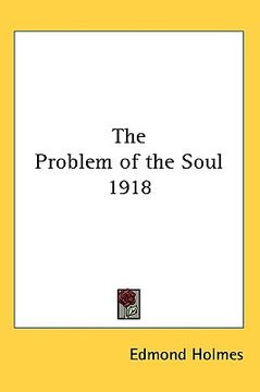 portada the problem of the soul 1918 (in English)